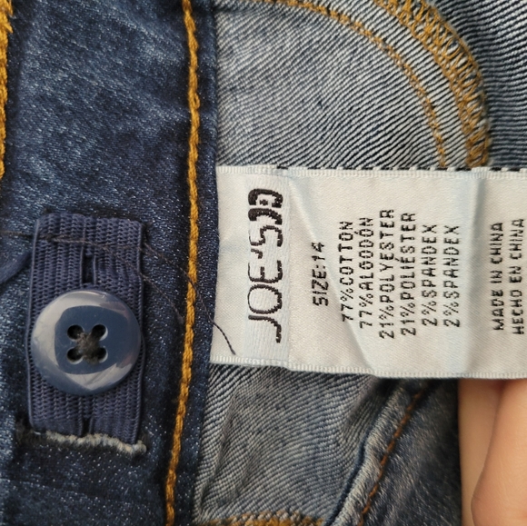 NWOT Joe's Jeans Skinny Mid Rise Dark Wash Jeans Size 14 - Picture 3 of 8